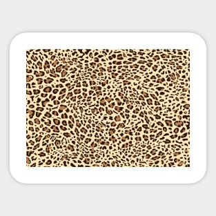 New Leopard Texture 4 Sticker